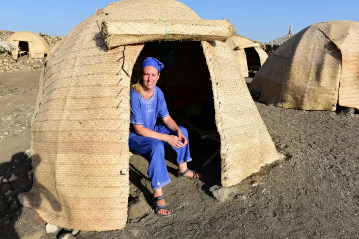 Camp near Lake Abbe Djibouti